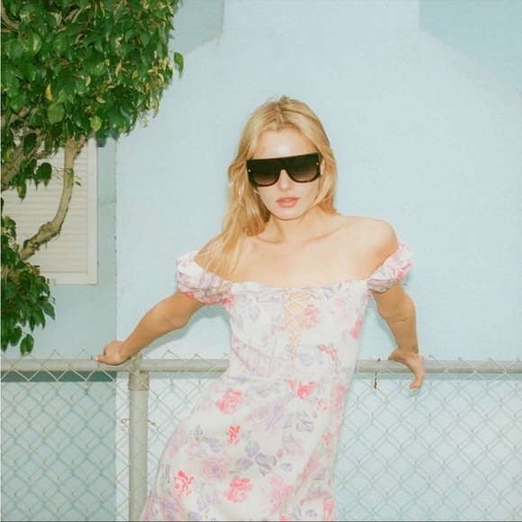 Zara Floral Print Dress 4661/334 XS - Picture 3 of 3